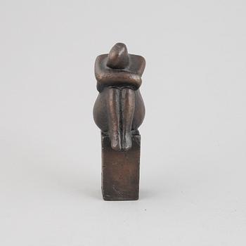 Lisa Larson, sculpture. Signed. Numbered No 262. Bronze, height 14 cm.