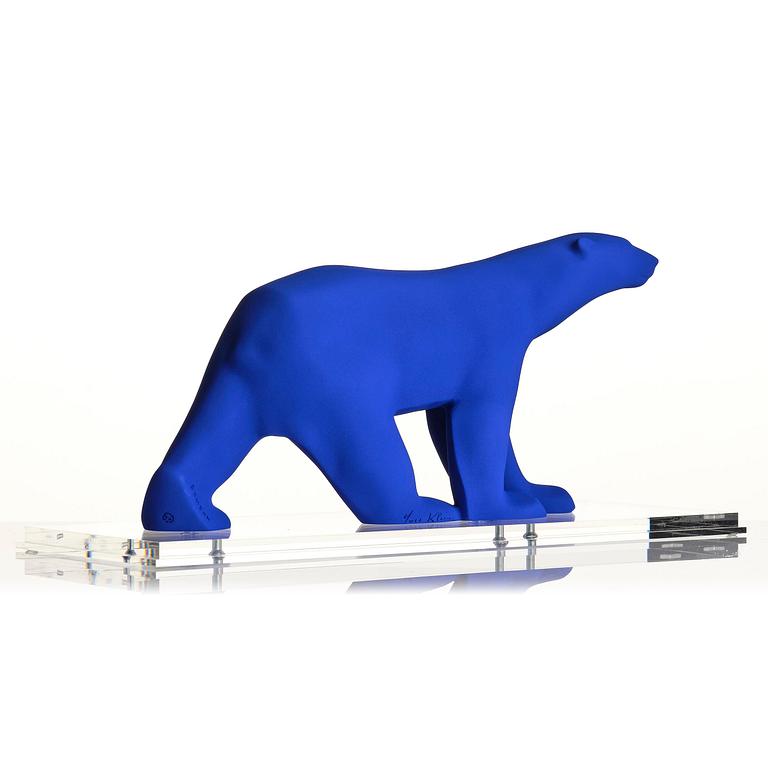 Yves Klein & Francois Pompon, after, "L'ours Pompon - Klein Edition".