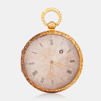 978. ALLIEZ, Bachelard & Terond fils, Geneva, pocket watch, 44 mm,