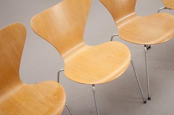 STOLAR, 4 st, "Sjuan", Arne Jacobsen. 1966.
