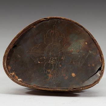 AMITAYUS, förgylld koppar. Tibeto-kinesisk, 1700-tal.