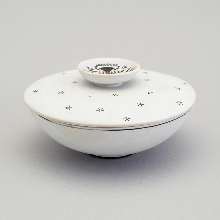 STIG LINDBERG, a lot of seven pieces of "Grazia" items, Gustavsberg 1950/60s.