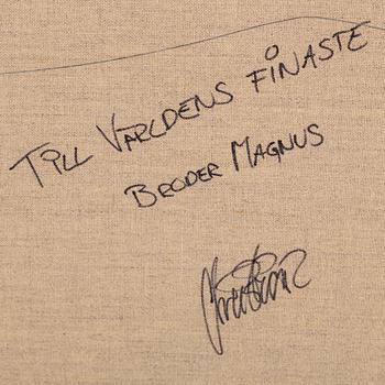 CHRISTIAN BEIJER, acrylic on canvas, signed and dated 2012/13.