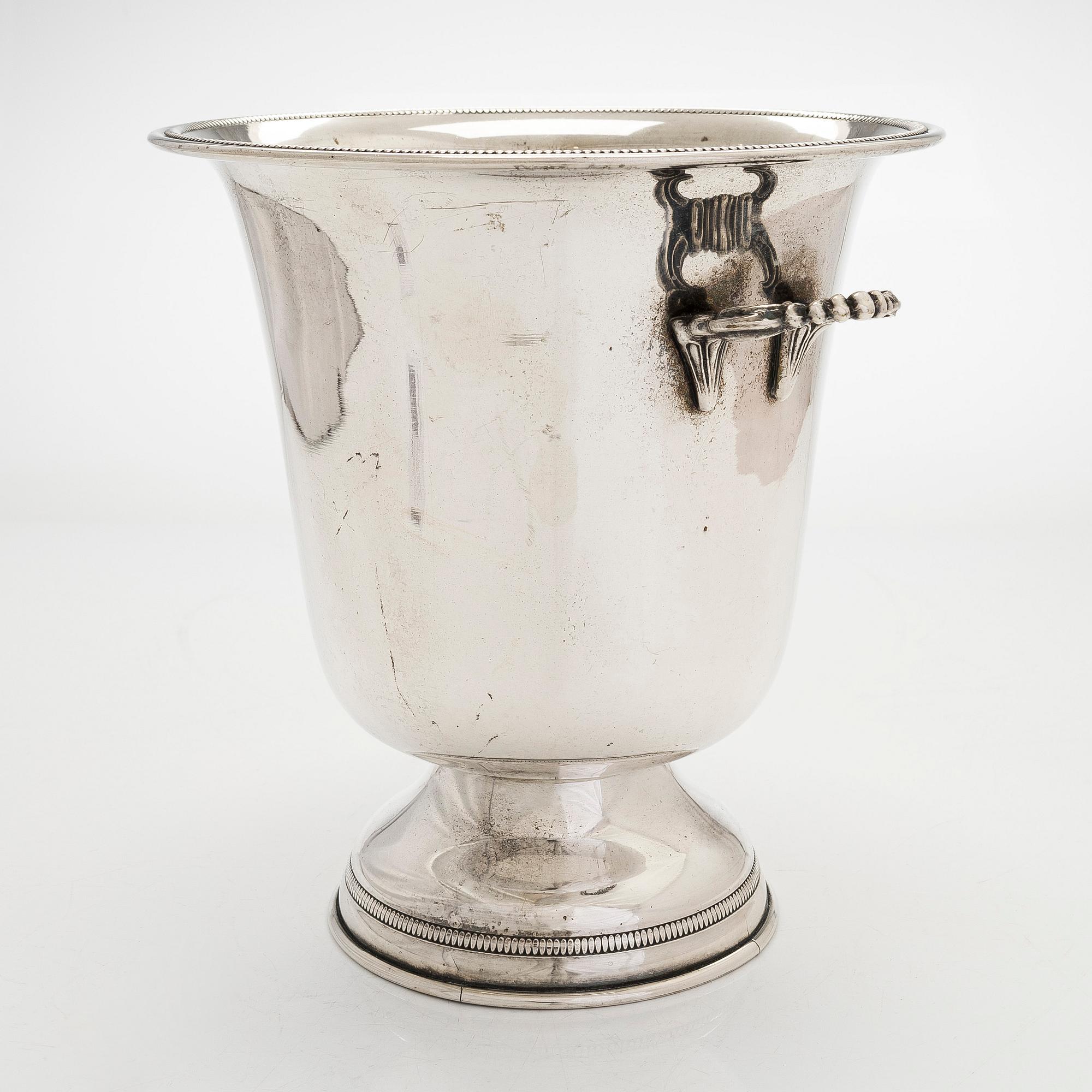 Samppanjajäähdytin, Ranska 1900-luvun loppu.