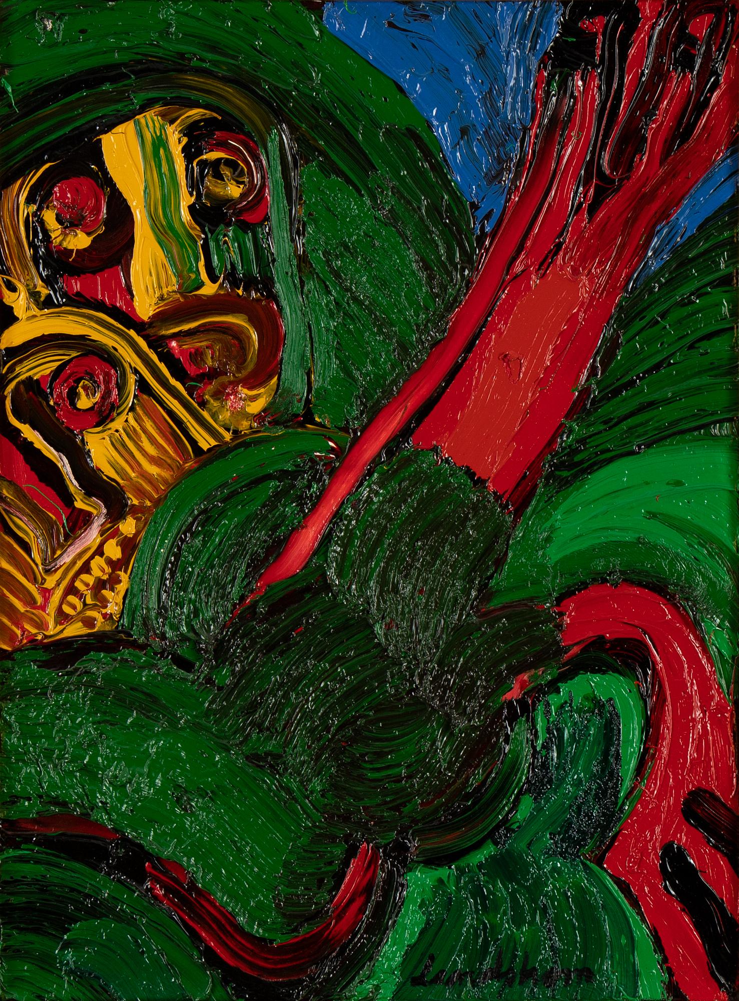 Bengt Lindström, oil on canvas, signed.