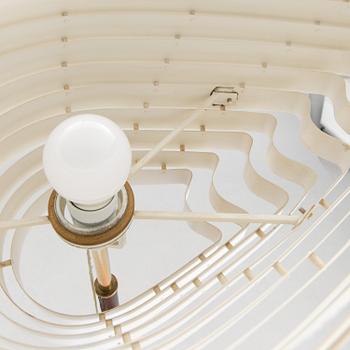 ALVAR AALTO, LATTIAVALAISIN, A 805 "Enkelinsiipi". Valmistanut Valaistustyö. Suunniteltu 1954.