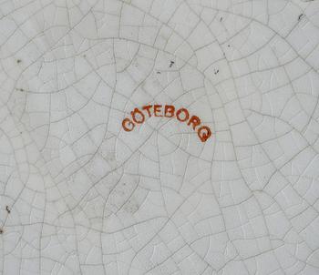 TVÄTTSERVIS, Göteborgs porslinsfabrik, jugend.