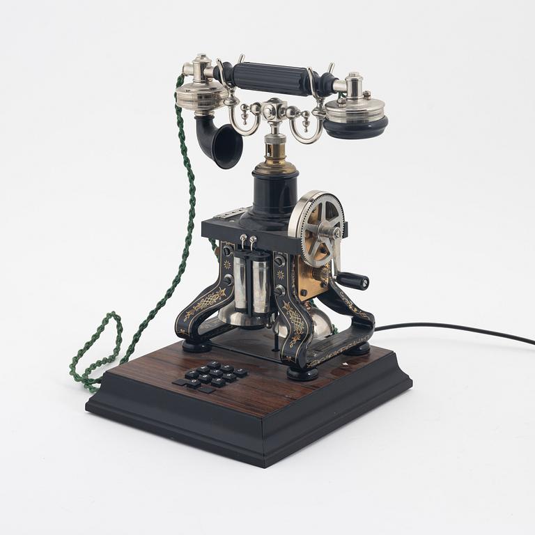 A telephone, commemorative model, after 'Taxen', LM Ericsson, late 1900s.