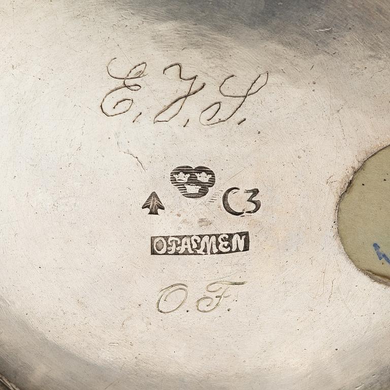 Olof Peter Almén, bägare, silver,Hedemora, 1809.