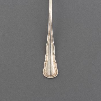 CG Hallberg, 18 pieces silver cutlery, Stockholm, some 1964.