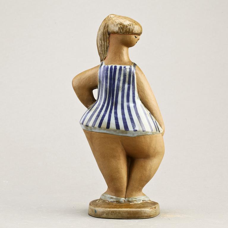 FIGURIN, stengods, "Dora", Lisa Larson, Gustavsberg.