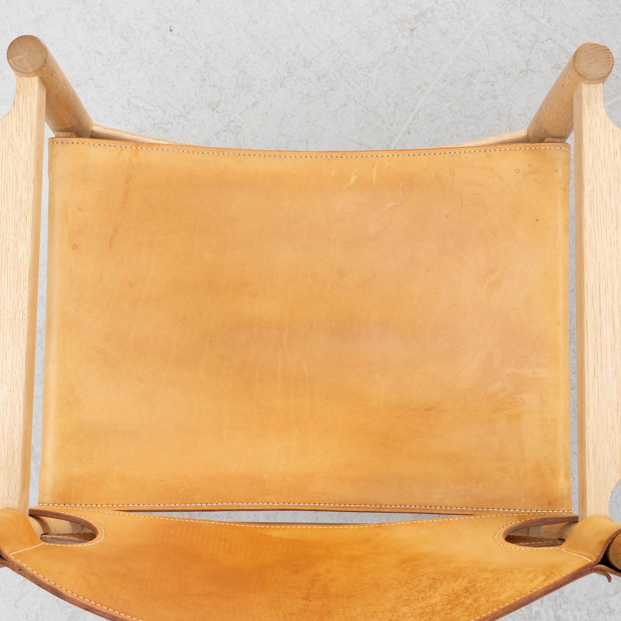 Børge Mogensen, armchairs, a pair, model 3238, Fredericia Stolefabrik, Denmark, 1960s/70s.