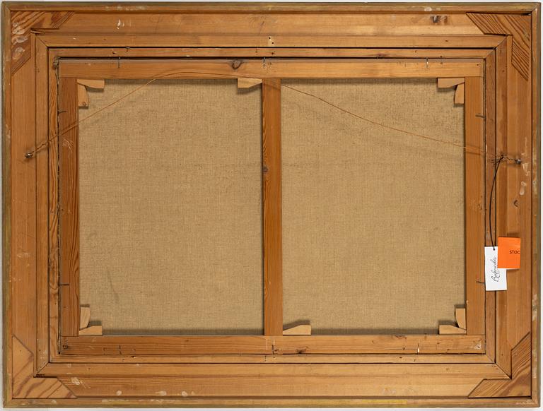 Lindorm Liljefors, Älg i höstlandskap.