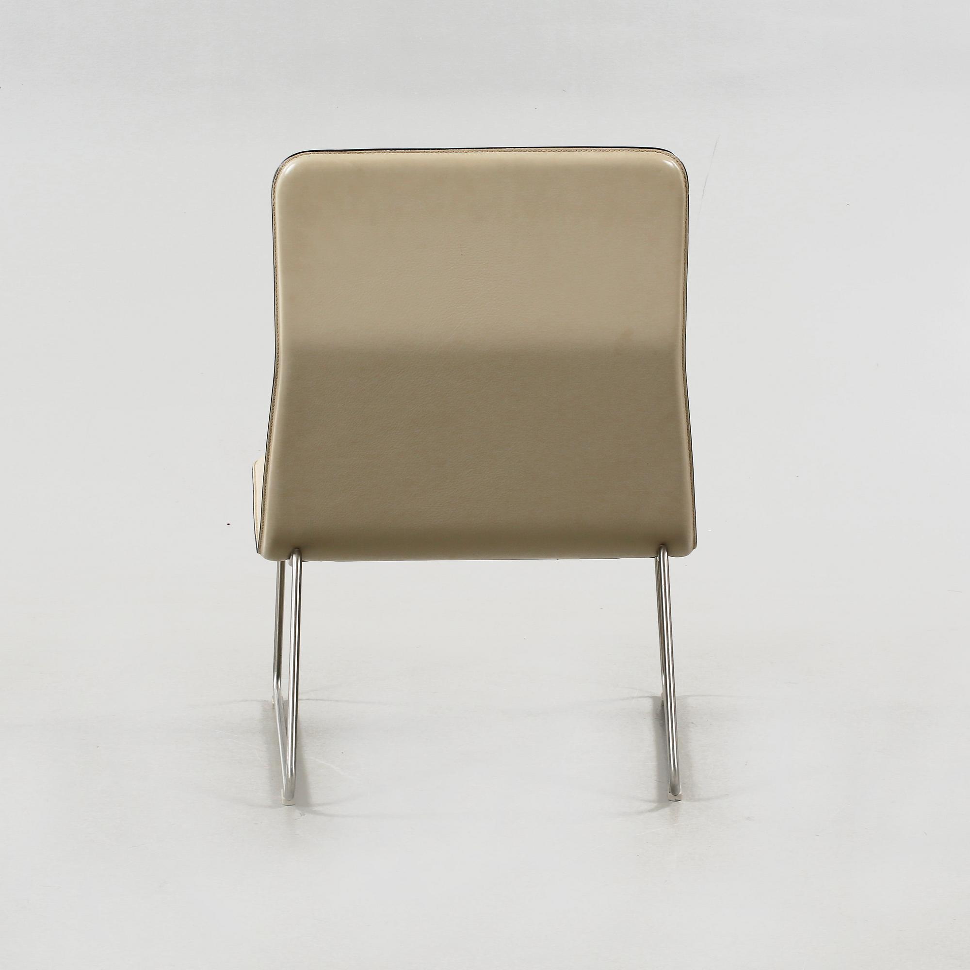 JASPER MORRISSON, fåtölj, "Low Pad Chair", Cappellini, Italien, 2000-tal.