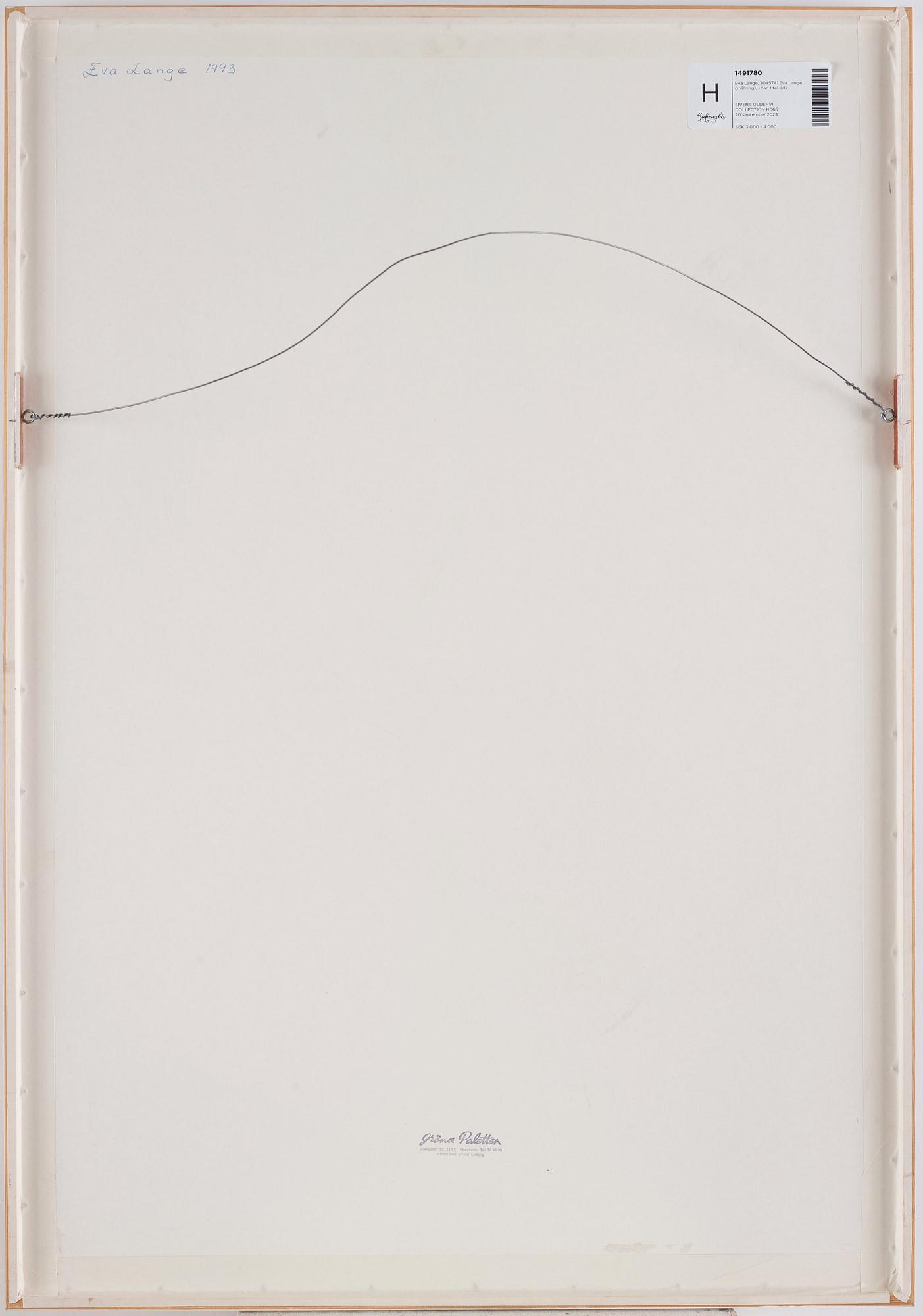 Eva Lange, Utan titel.