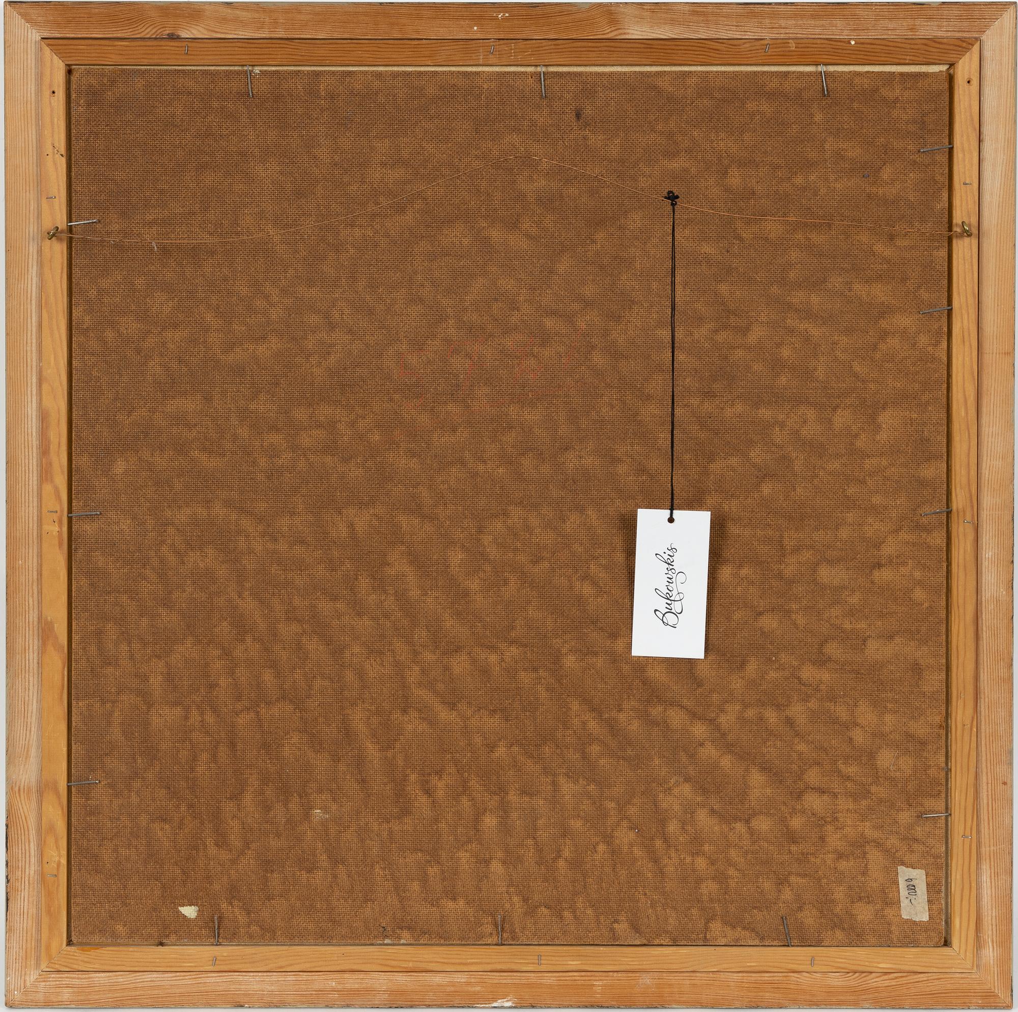 Karin Parrow, Kustbild med segelbåt.