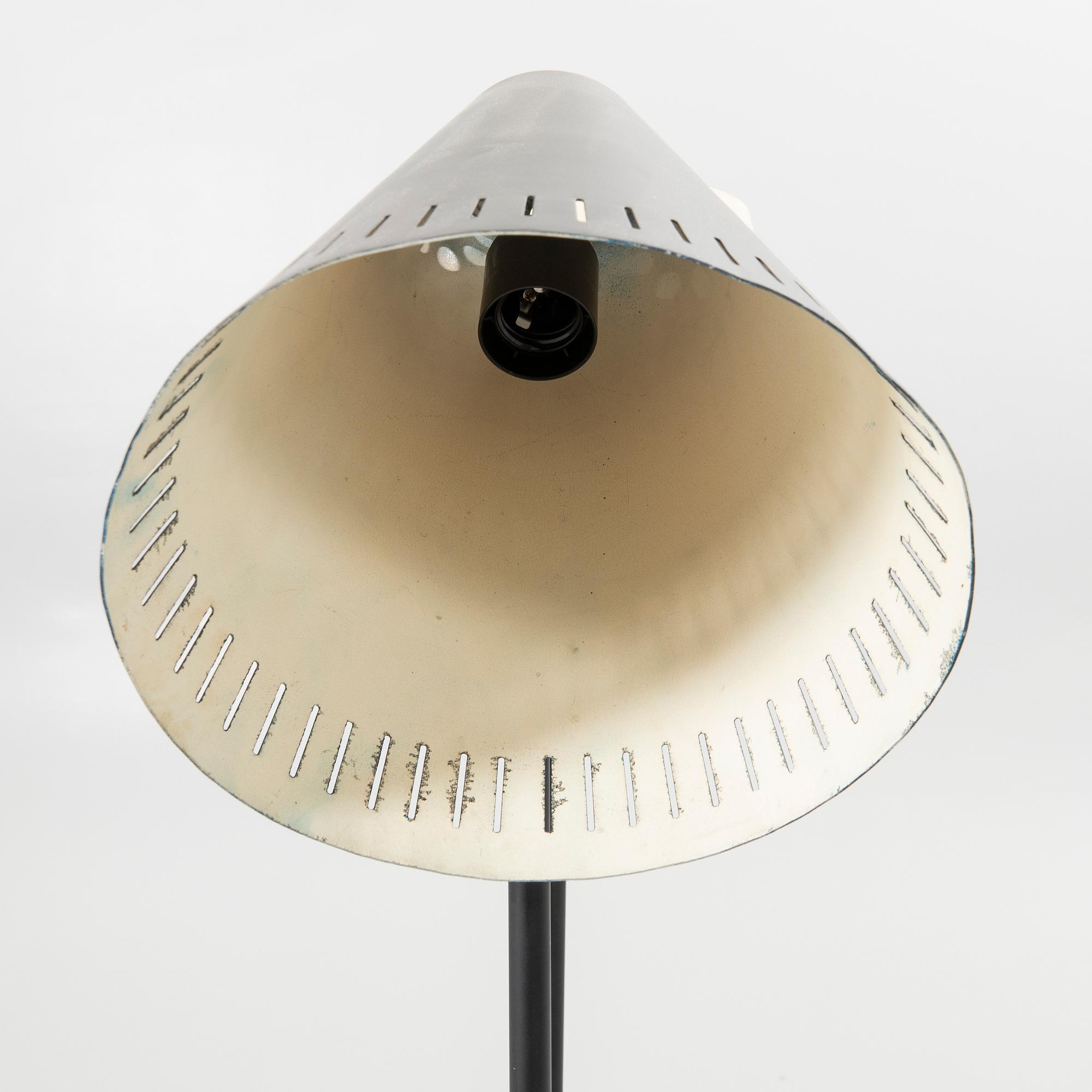 Floor lamp, mid-20th century.