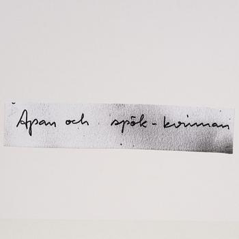 Linn Fernström, "Apan och spök-kvinnan".