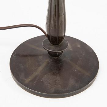 Just Andersen, Table lamp, Denmark, first half of the 20th century.