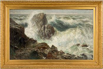 UNKNOWN ARTIST, 19th Century. Oil on canvas, signed Hemy. Possibly Charles Napier Hemy.