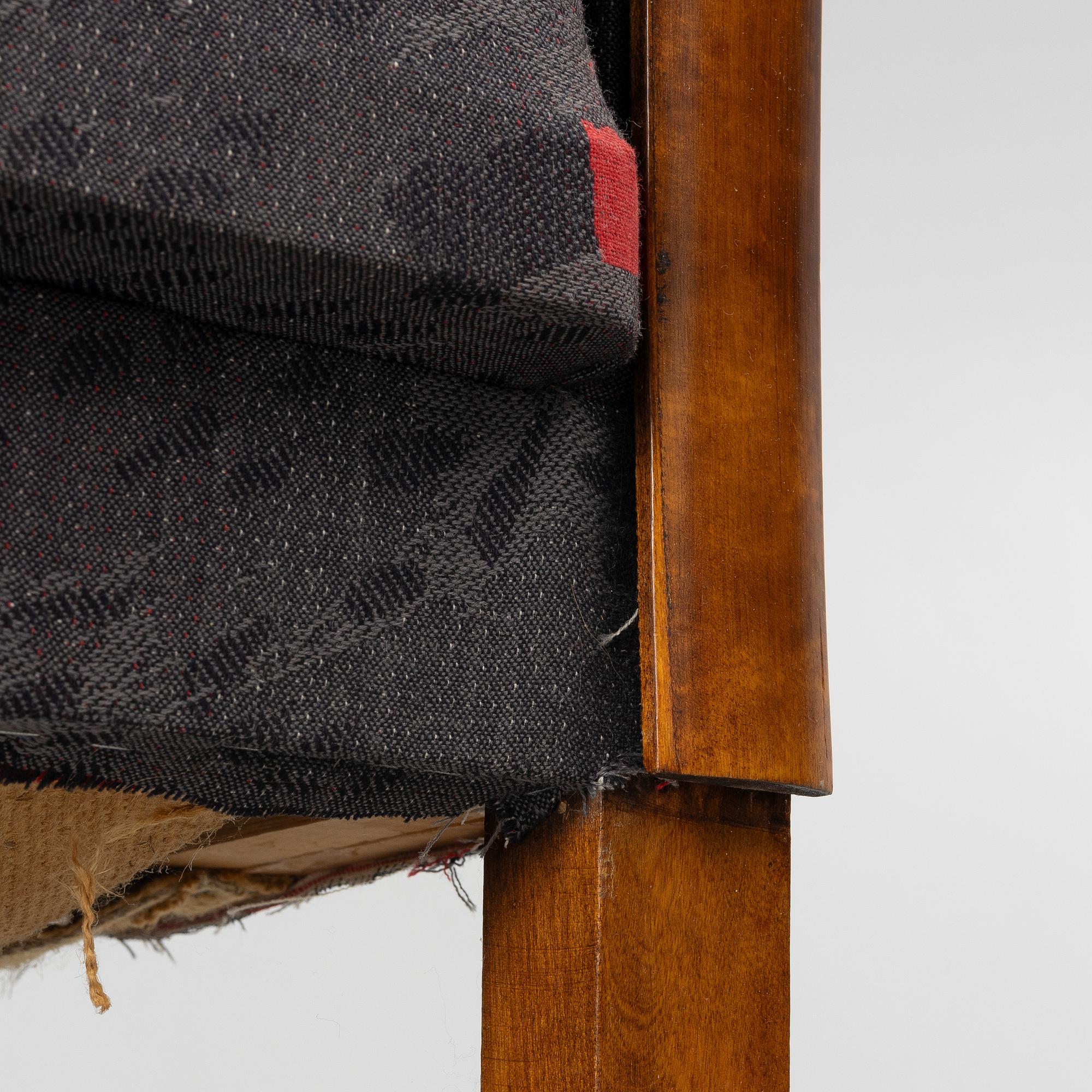 Armchairs, a pair, functionalist, 1930s.