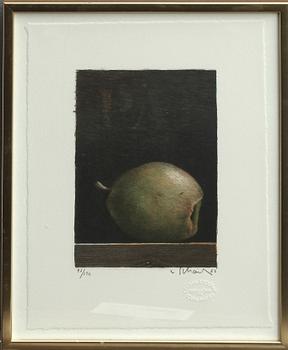 PHILIP VON SCHANTZ, färglitografi, sign, dat 88 o numr  28/190.