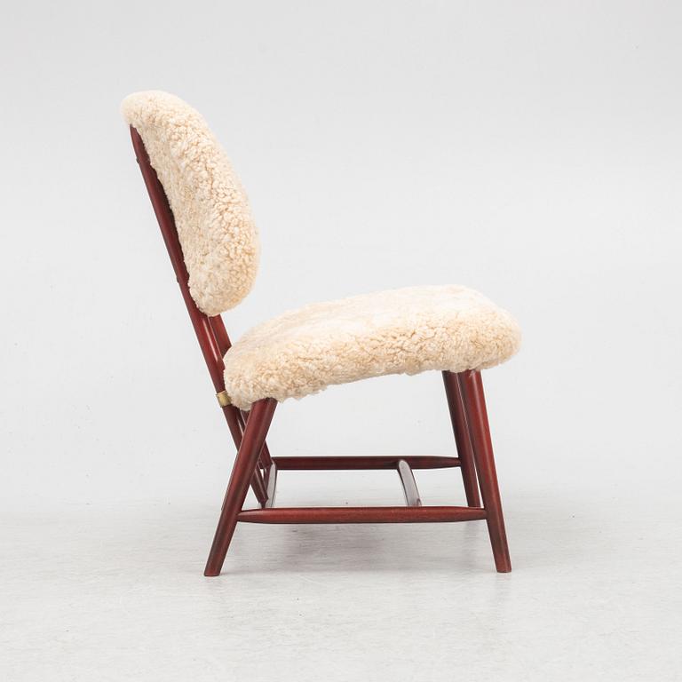 Alf Svensson, a 'TeVe' easy chair,  Bra Bohag, Studio Ljungs Industrier, 1950's.