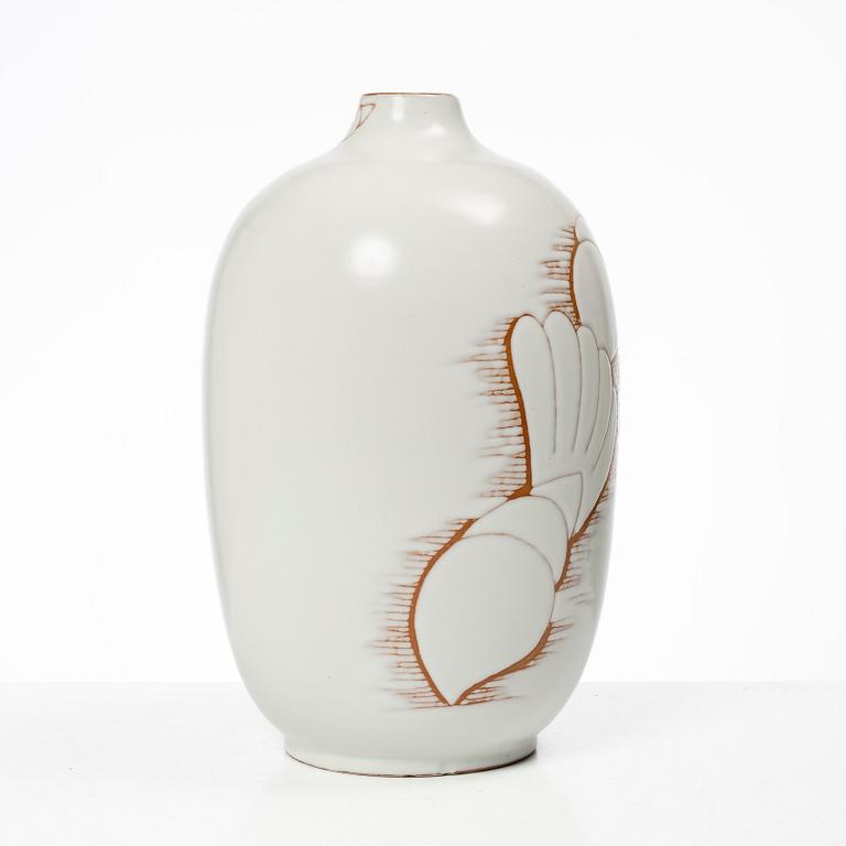 Anna-Lisa Thomson, vase, glazed stoneware, Uppsala Ekeby.