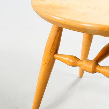Two stools and a table designed by Erik Höglund for Boda Möbler in 1960s.