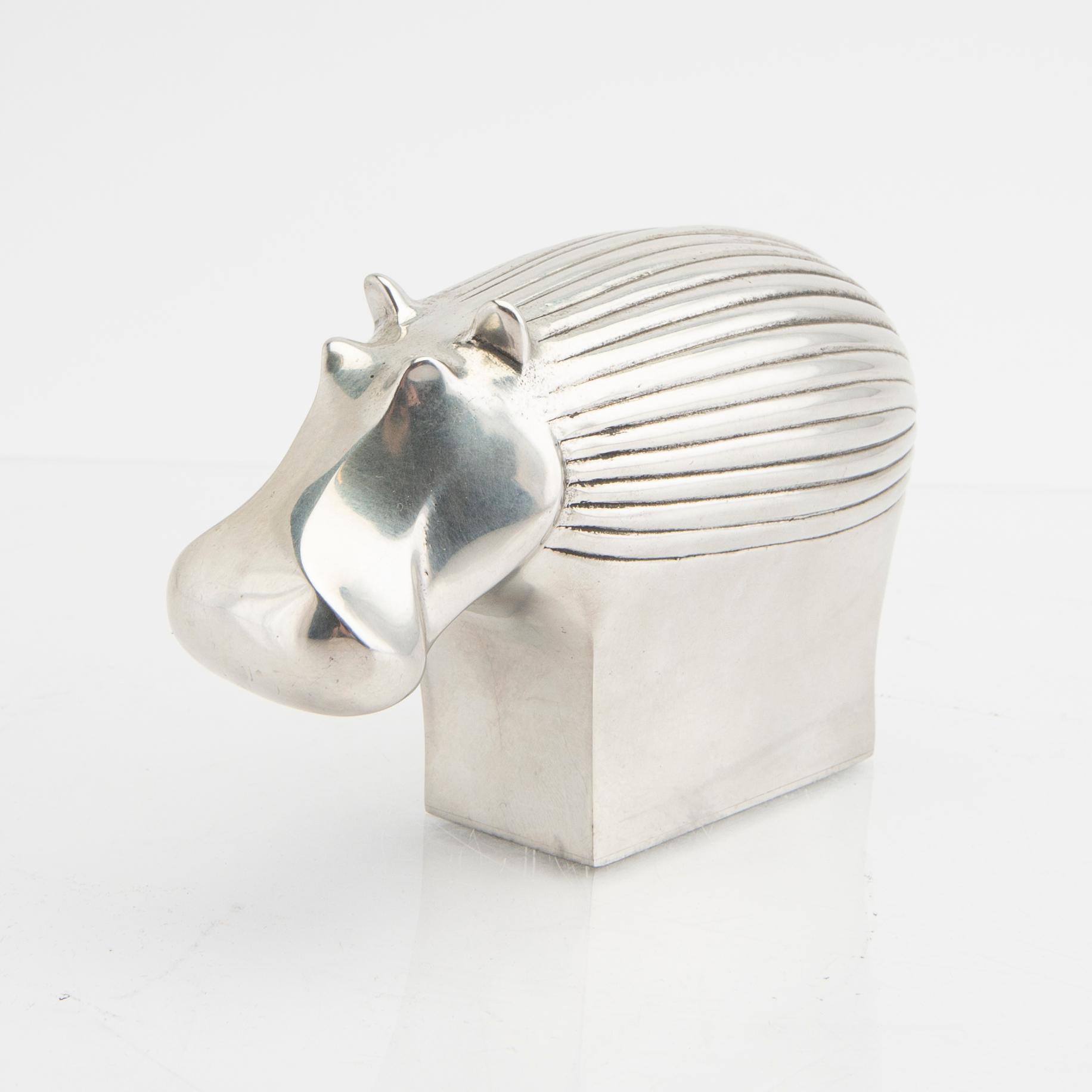 Gunnar Cyrén, a signed pewter figurine.