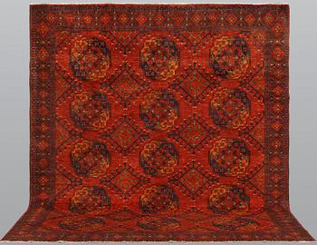 An Afghan carpet, ca 285 x 253 cm.
