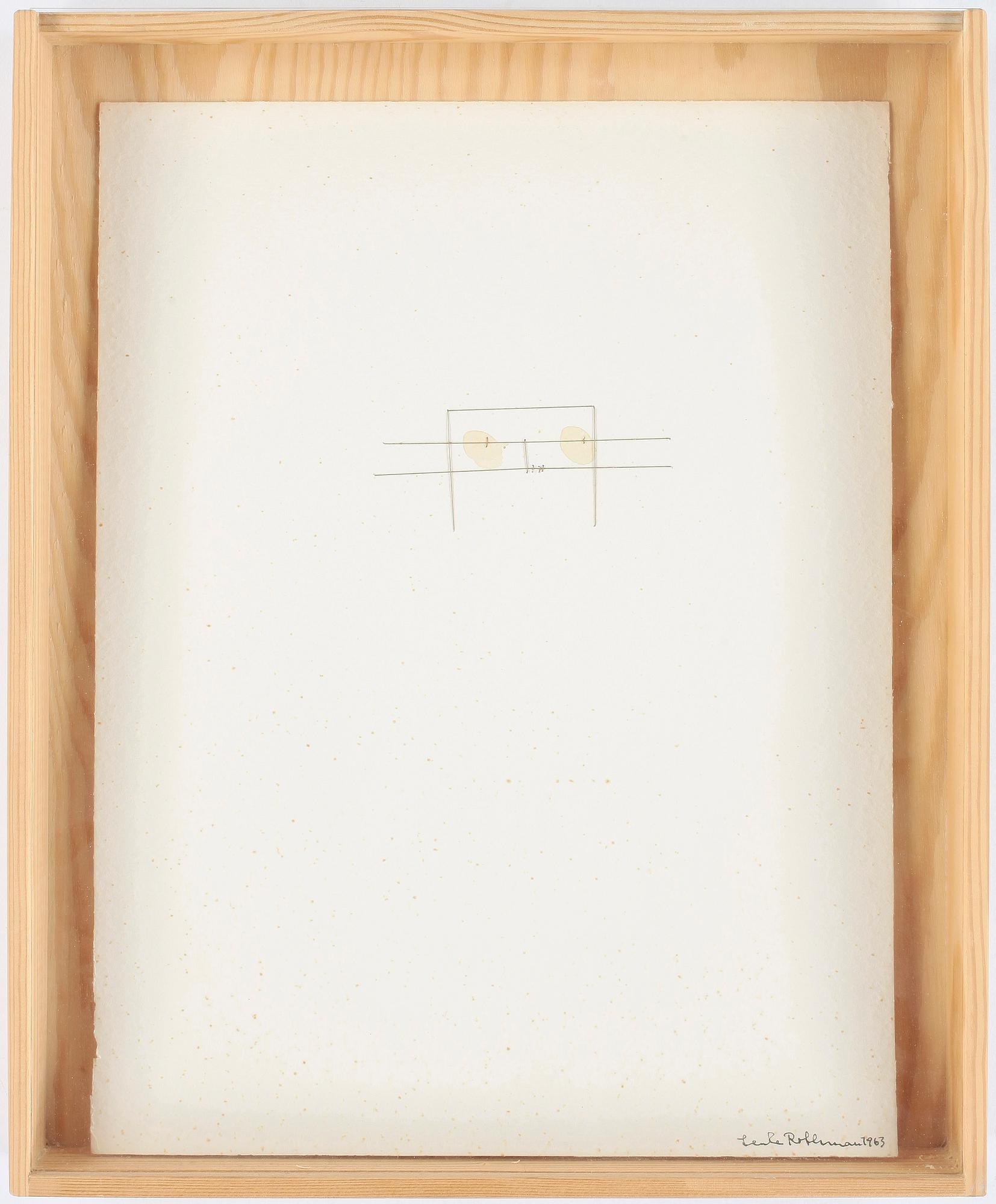 LENKE ROTHMAN, blandteknik. Signerad och daterad 1963.