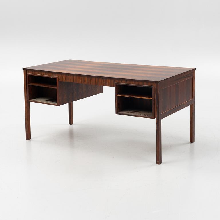 Erik Wørts, a rosewood veneered 'Exklusiv' desk, IKEA, 1960's.