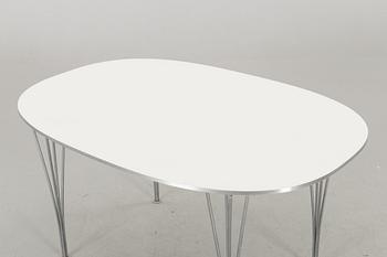 BRUNO MATHSSON OCH PIET HEIN, bord, "Superelips", Fritz Hansen, Danmark 1900-talets senare del.