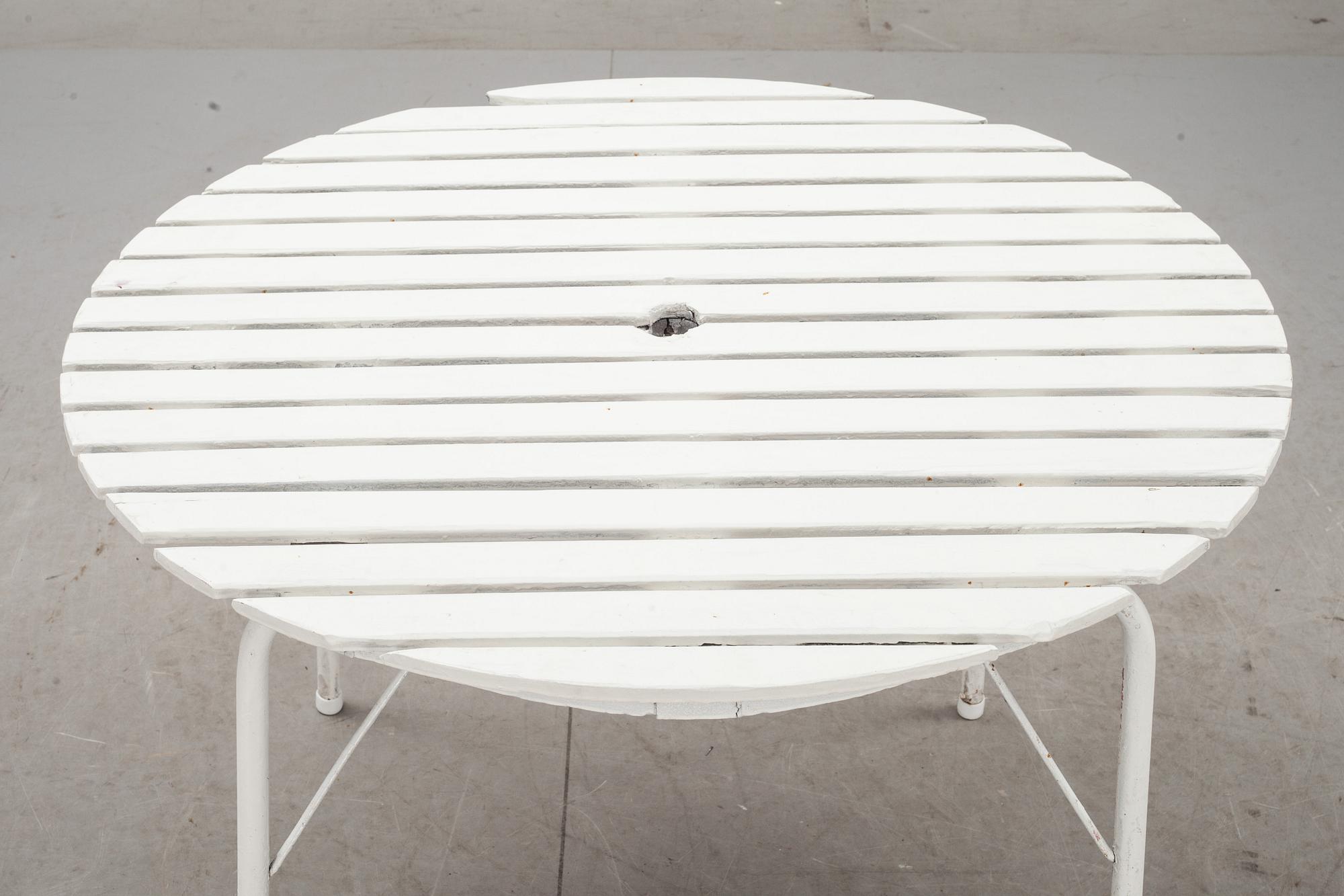 TRÄDGÅRDSGRUPP, 5 DELAR 1950-TAL.