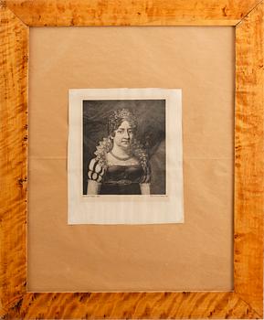 RAMAR, 5 st, björk, 1800-/1900-tal.
