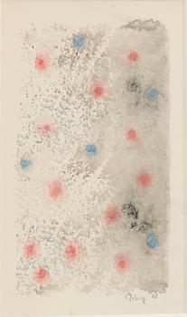 MARK TOBEY, akvarell,  signerad och daterad -67.