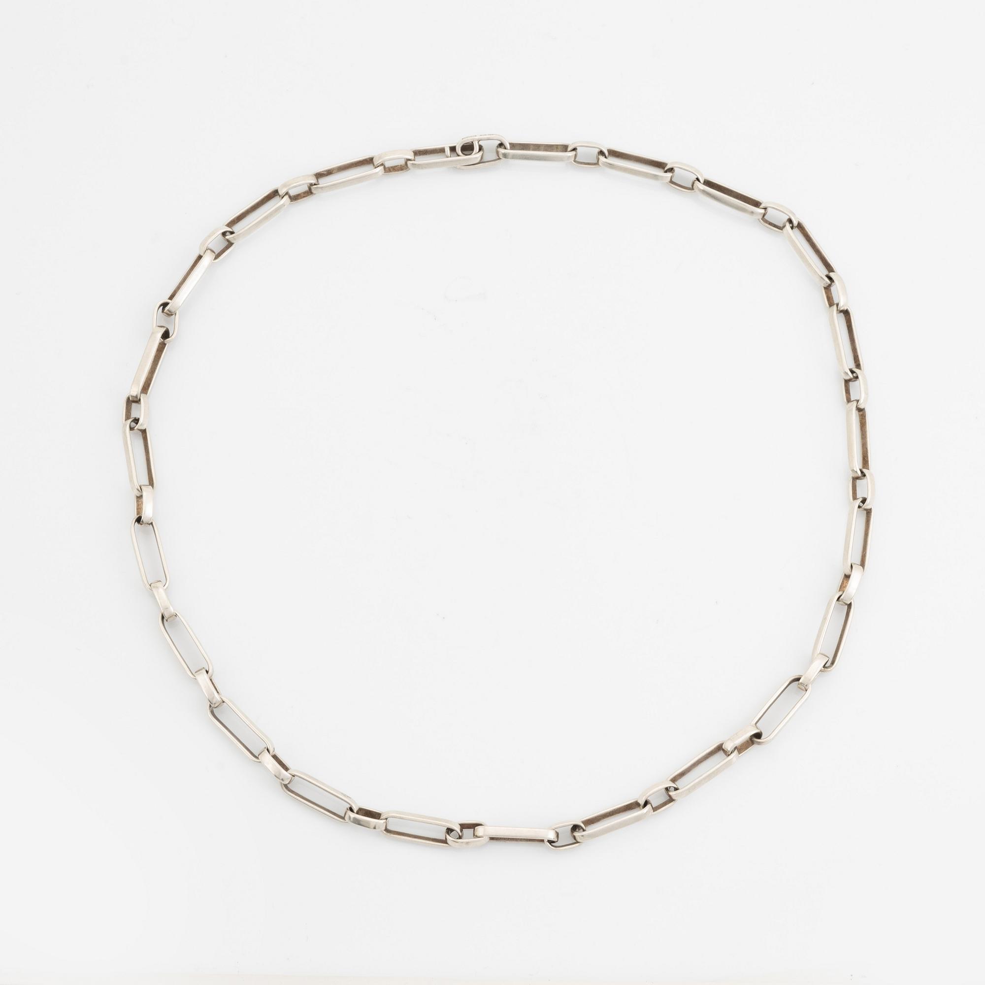 Göran Kuhlin, collier, silver, Göteborg, 1983.