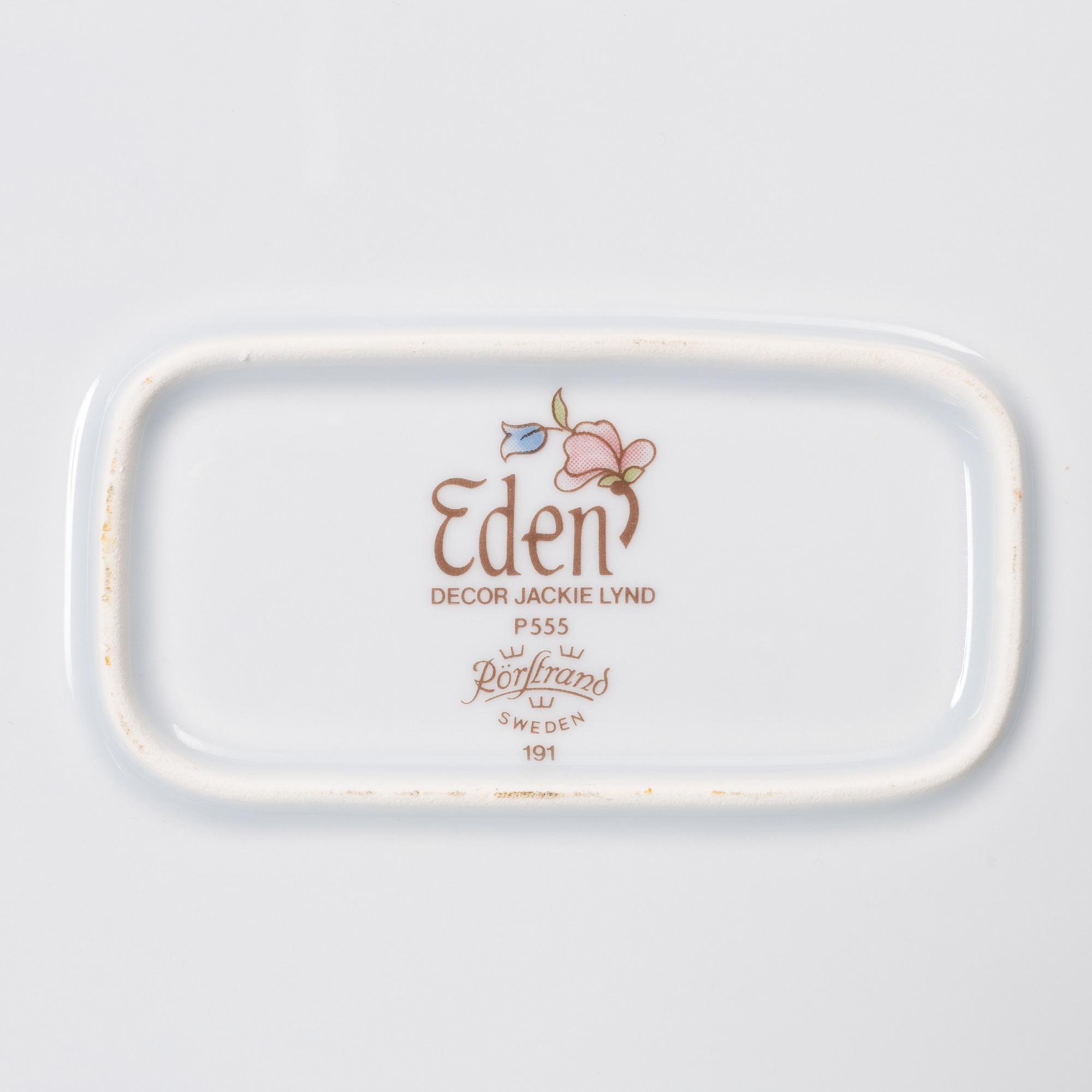 Kaffe- och teservis, 54 delar, "Lotus", Rörstrand, 1900-talets andra hälft.