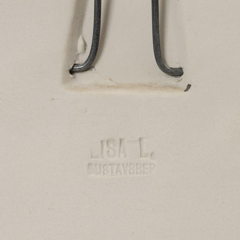 Lisa Larson, a stoneware wall relief, Gustavsberg.