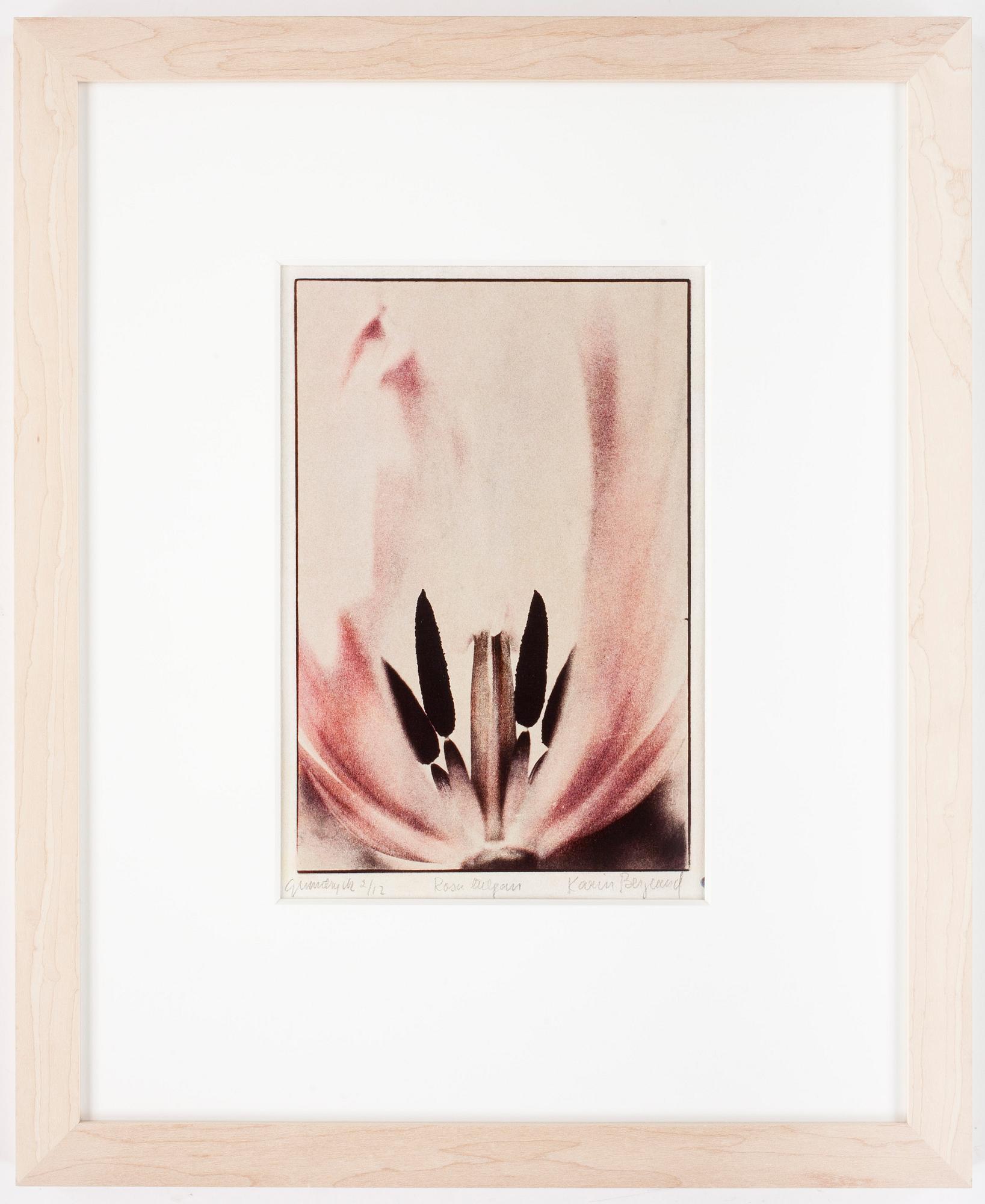 KARIN BERGLUND, Gummitryck, sign o numr 2/12.