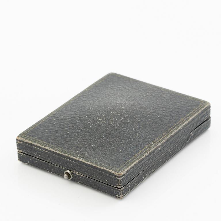 Fickur, 18k guld, savonett, 53 mm.
