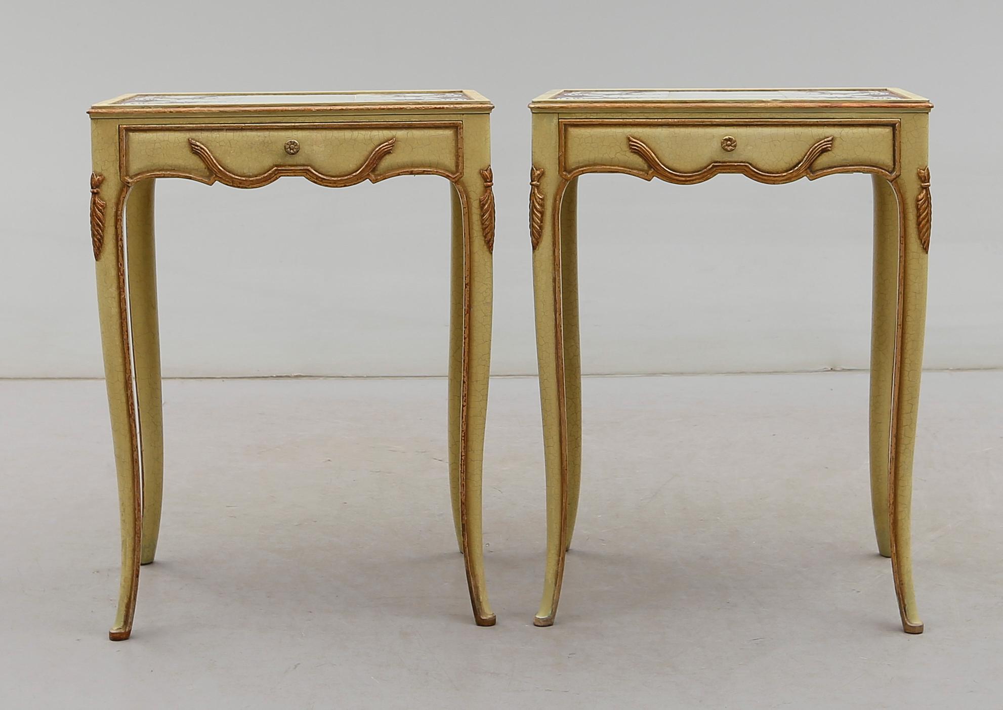 BORD, 2 st, "Du Barry", Axel Einar Hjorth, Nordiska Kompaniet, ca 1929.