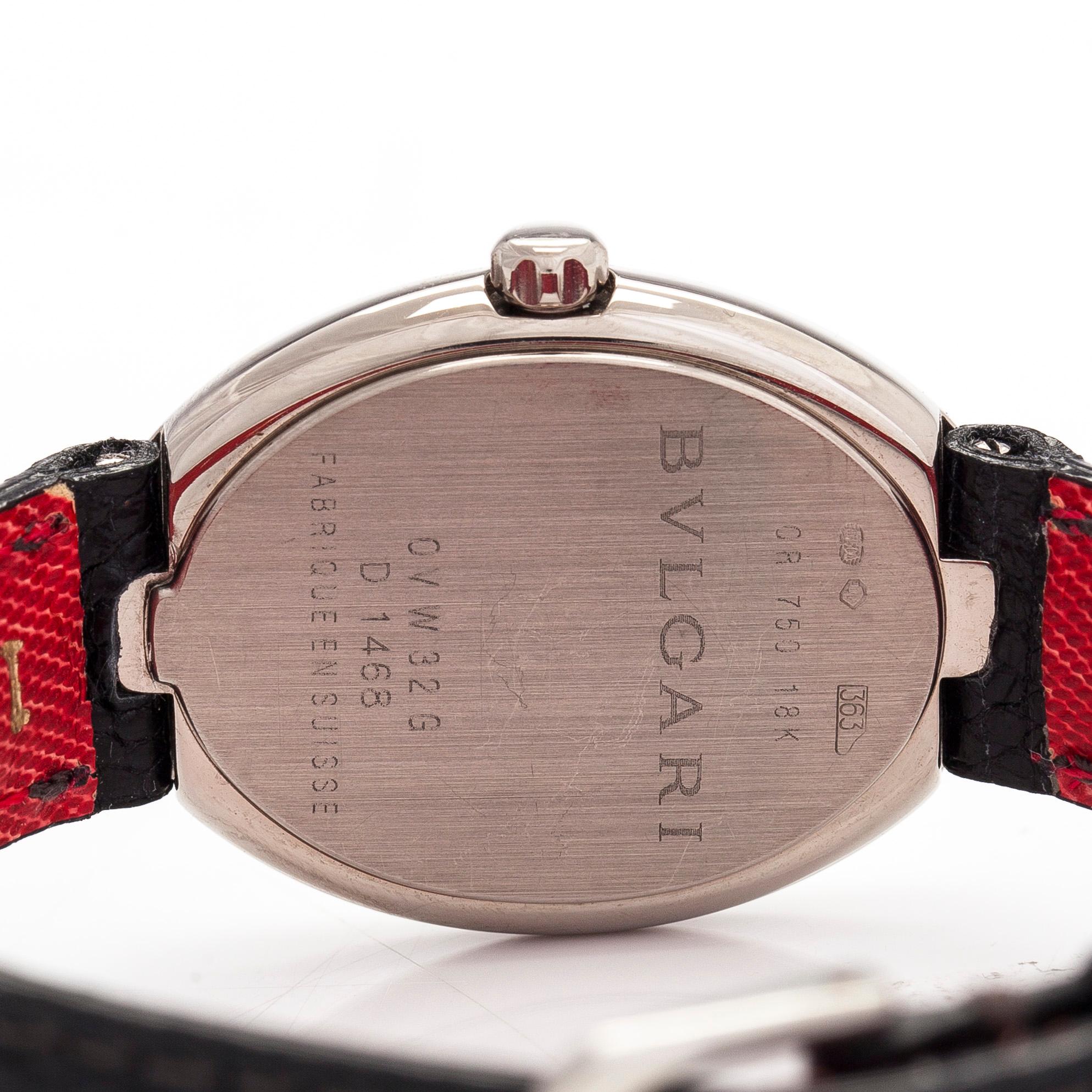Bulgari, Ovale, rannekello, 23,5 x 32 mm.