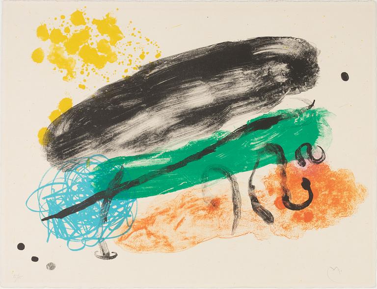 Joan Miró, "Album 19, planche 16".