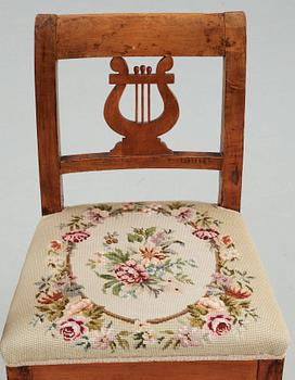 STOLAR, ett par. Karl Johan, 1800-talets mitt.