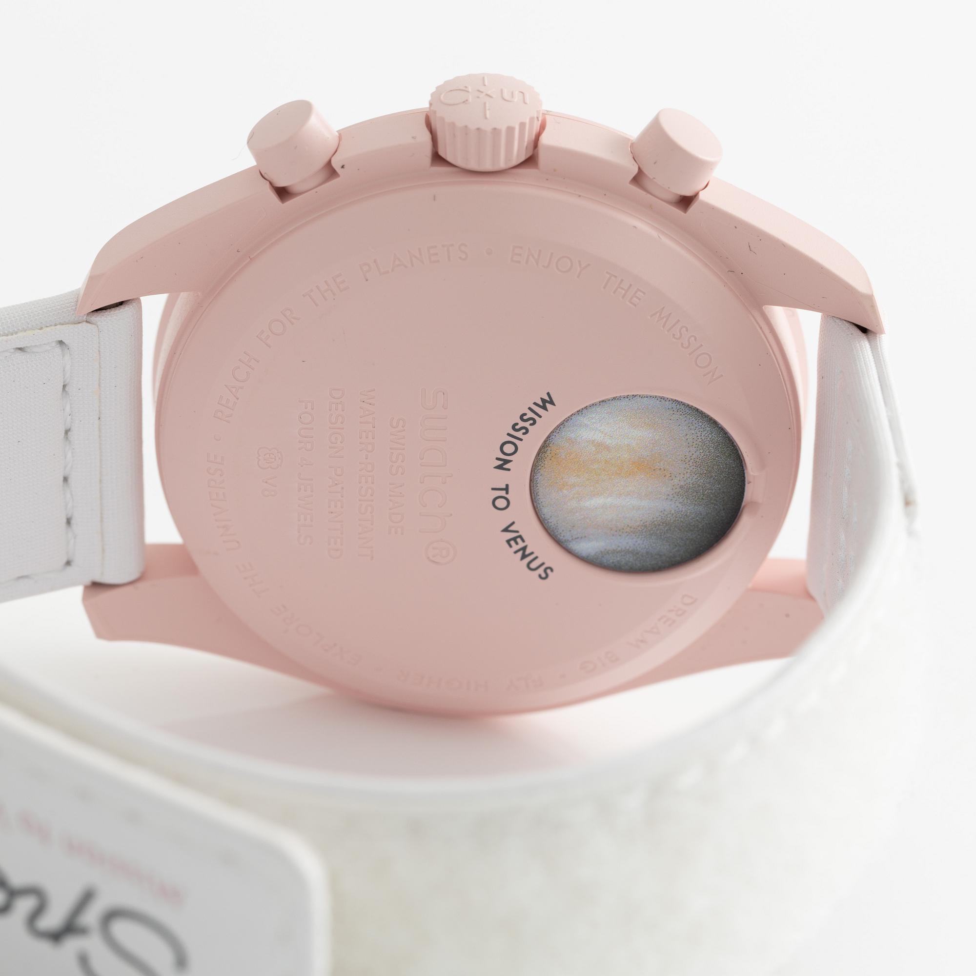 Omega/Swatch, MoonSwatch, "No Reserve", collection of 14 pcs, chronograph, wristwatches, 42 mm.