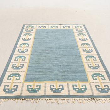 Anna-Greta Sjöqvist, rug, flat weave, signed AGS approximately 255x167 cm.