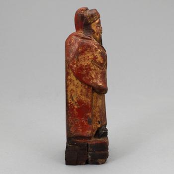 FIGURIN, trä, Kina, 1800-tal.