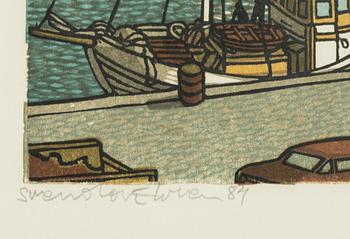 Svenolov Ehrén, Regatta on Riddarfjärden.